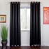 SOFITER Blockout Curtains black color fabric